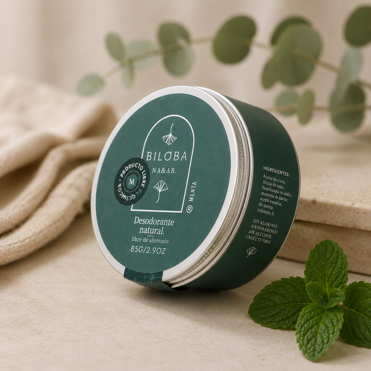 Desodorante Corporal de Menta 45g