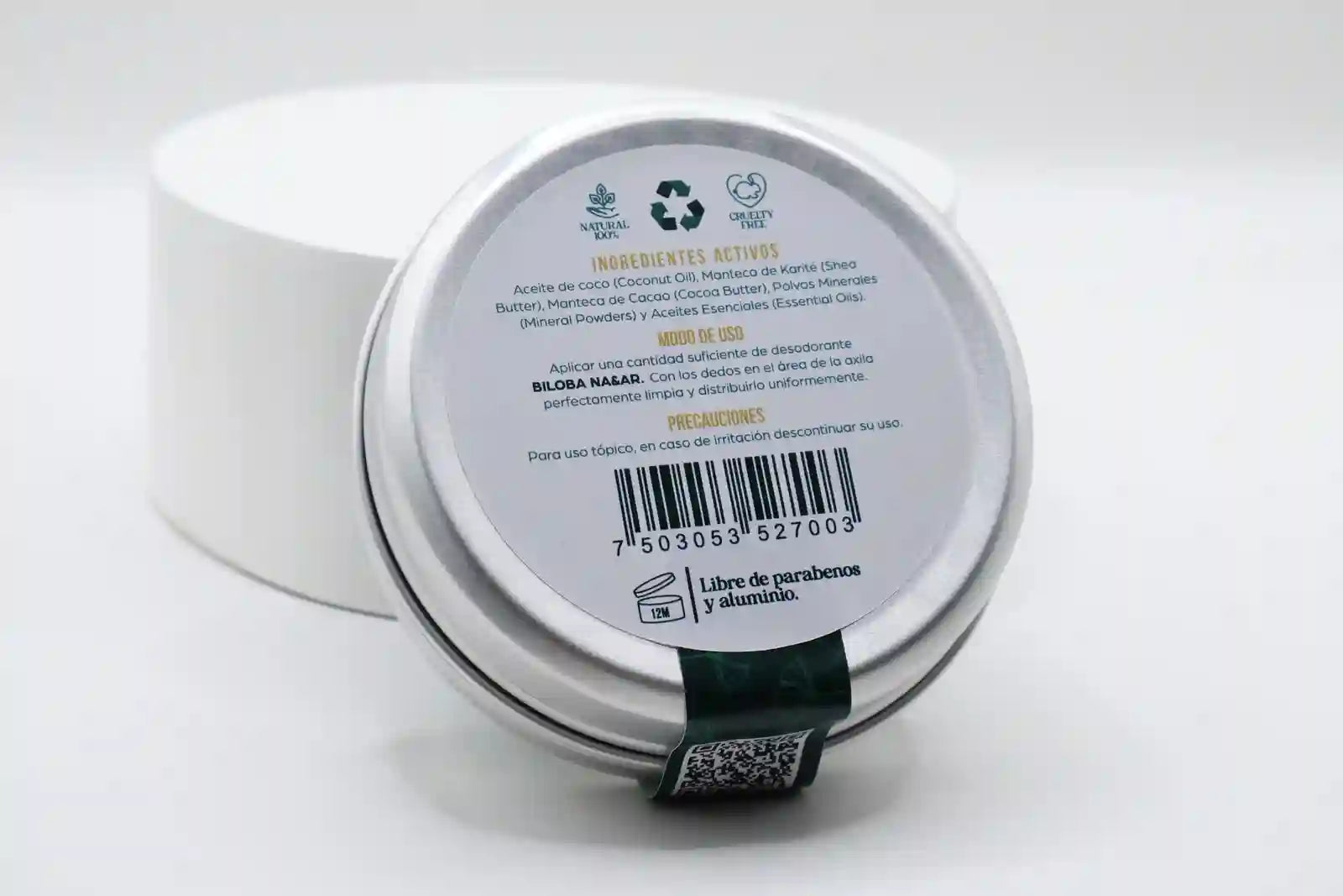 Desodorante Corporal de Menta 85g