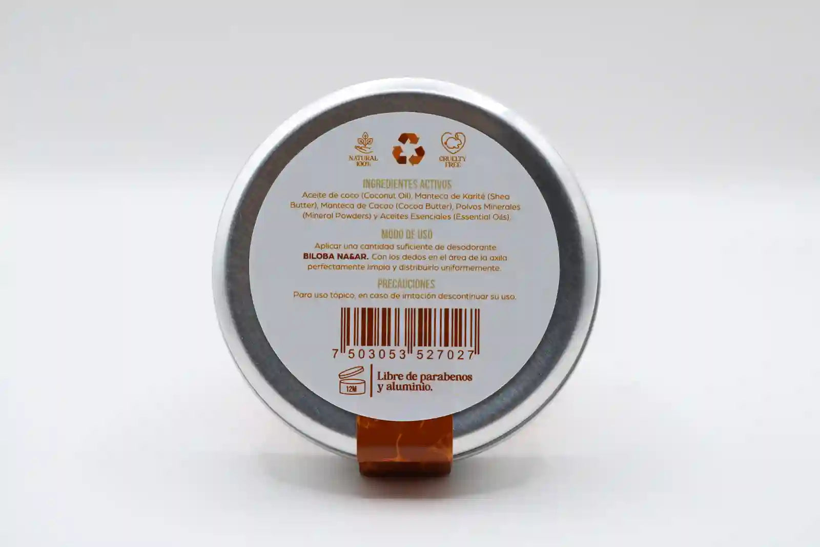 Desodorante Corporal de Mandarina 85g