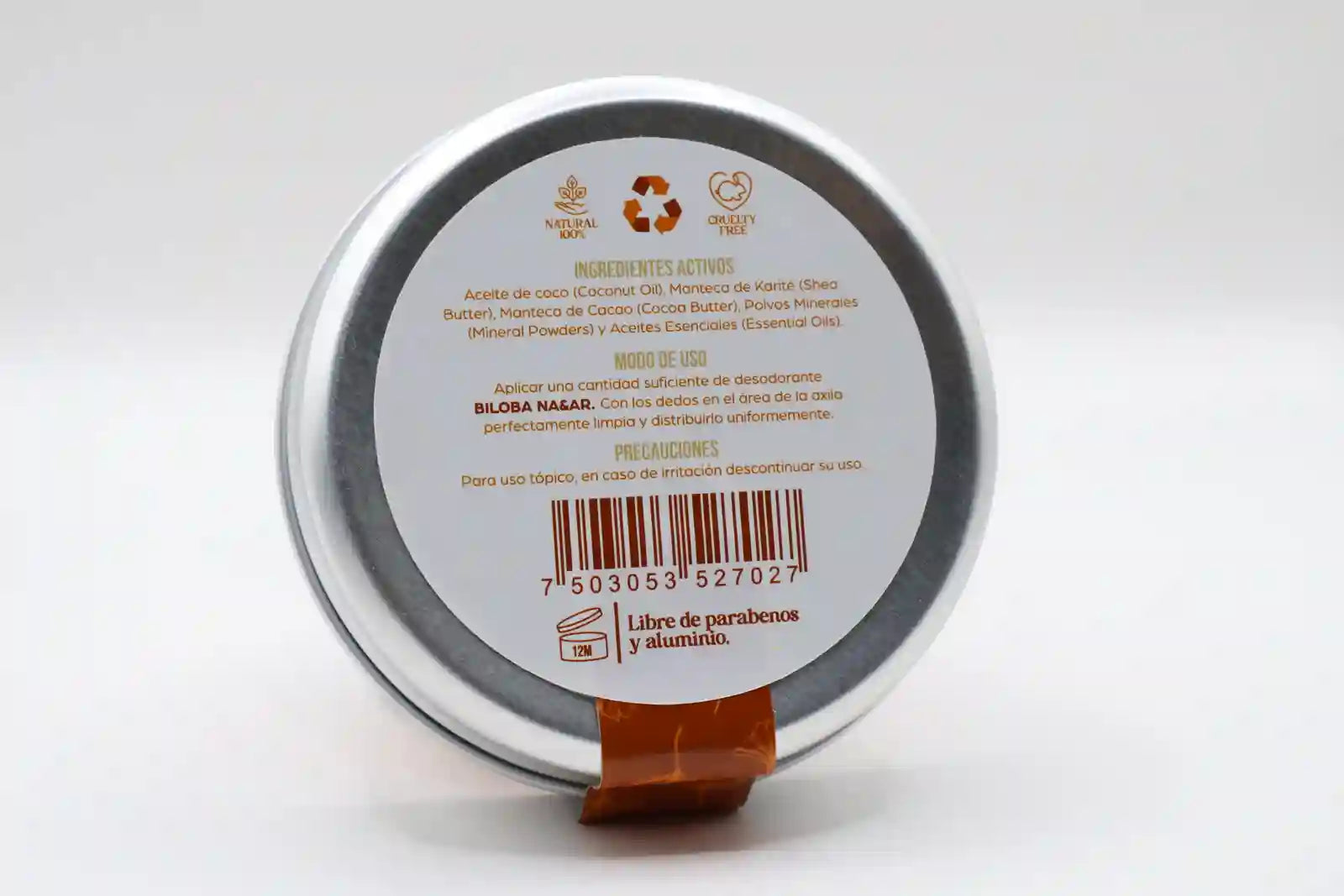 Desodorante Corporal de Mandarina 85g