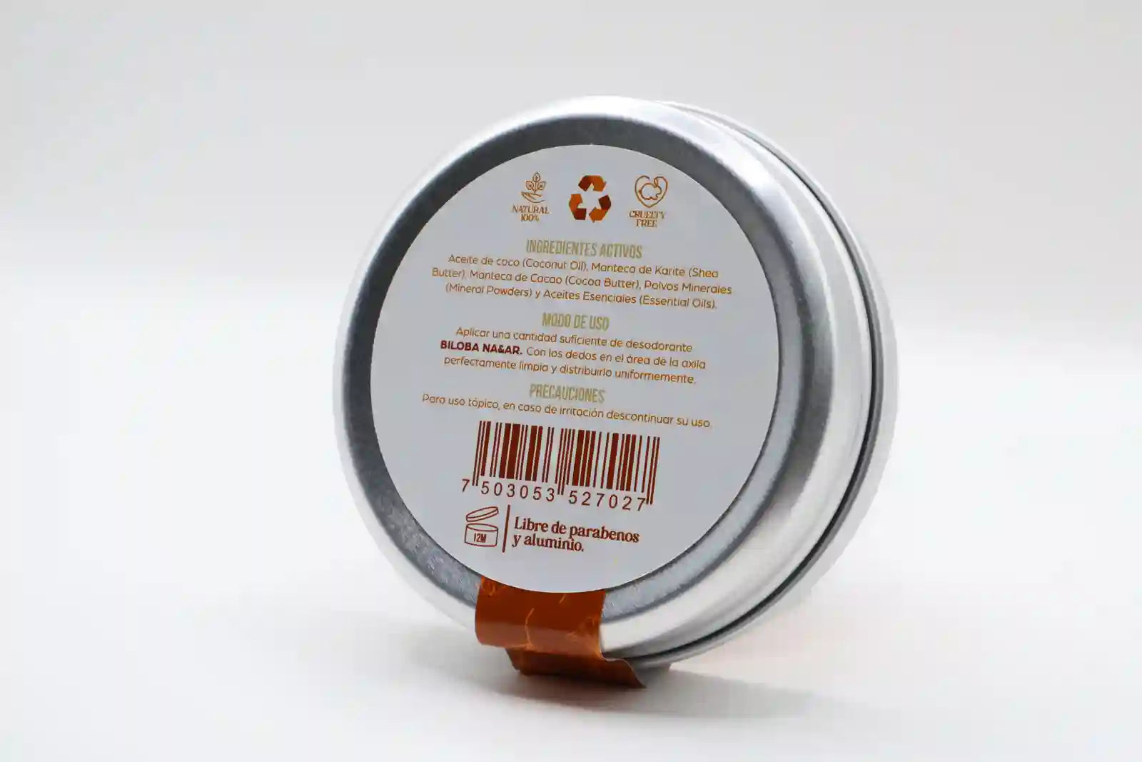 Desodorante Corporal de Mandarina 85g